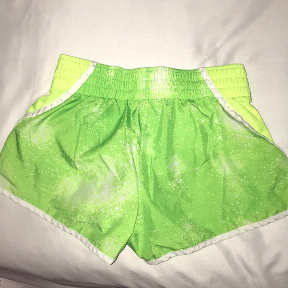 Neon Nike Running Shorts - Picture 2 of 3